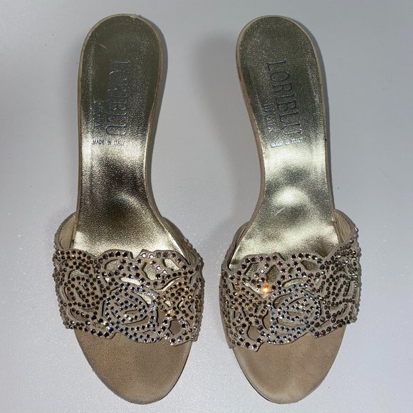 LORIBLU Leather Heels Italy - Picture 1 of 6